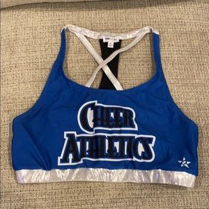 Cheer athletics practice wear top